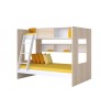 Kim Wooden Bunker Bed with Stairs